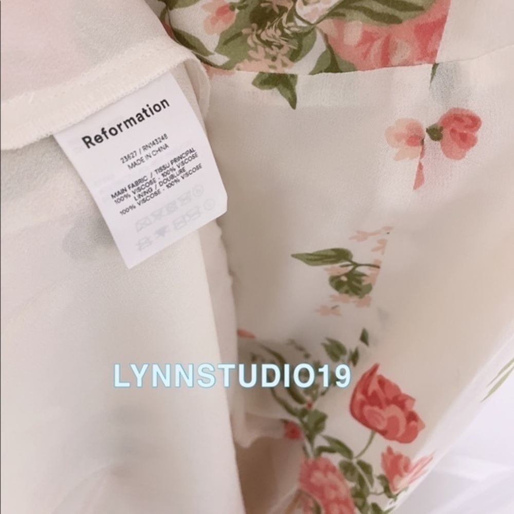 NWOT Reformation Twilight Dress Corsage - Picture 7 of 7